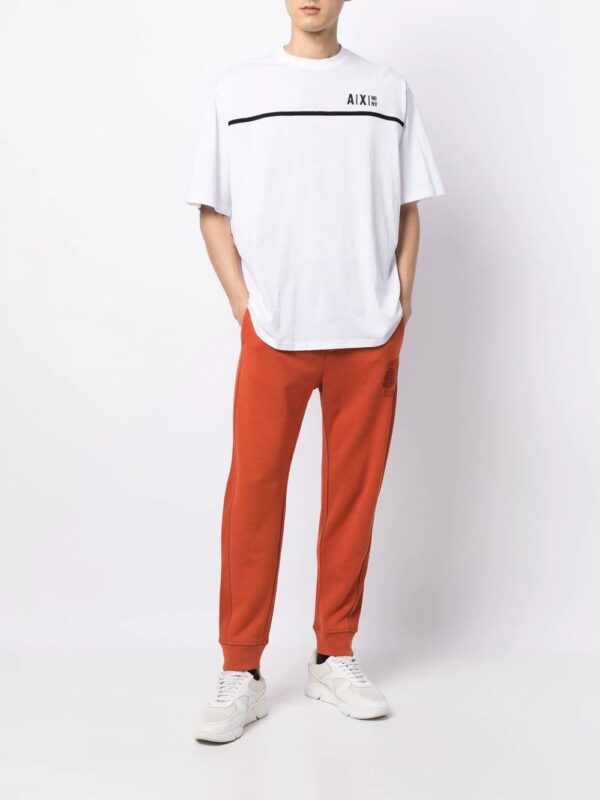 Armani Exchange  logo-embroidered track pants - Image 2