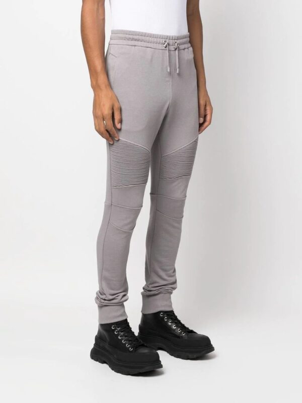 Balmain  logo-printed panelled sweatpants - Image 3