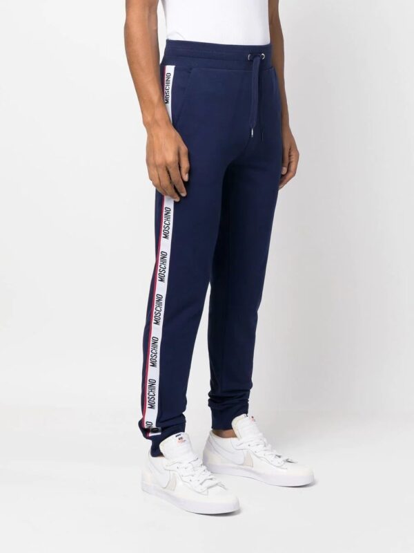 Moschino  logo-tape detail sweatpants - Image 3