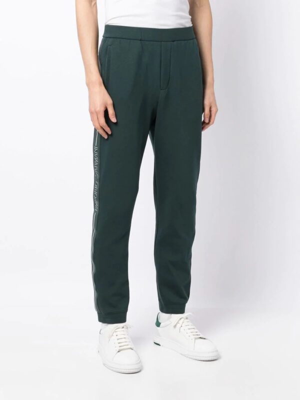 Emporio Armani  logo-tape track pants - Image 3