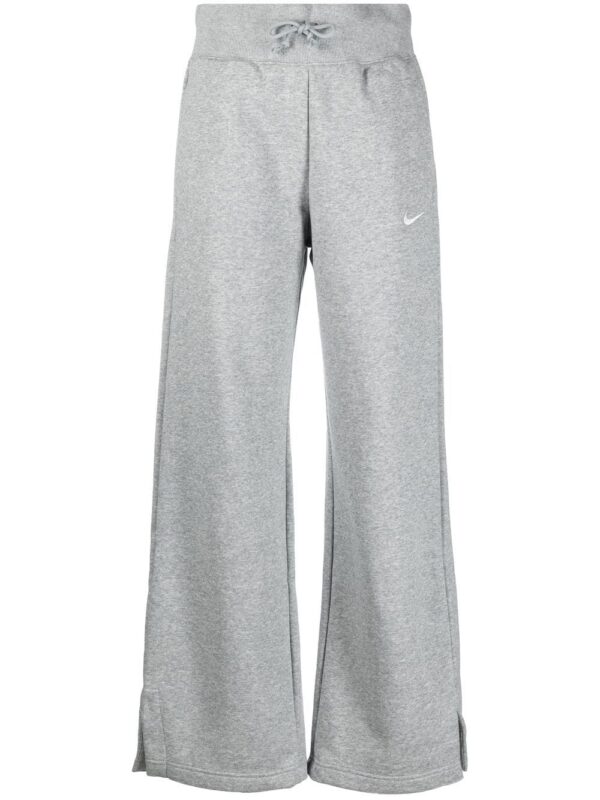 Nike  wide-leg logo-detail joggers