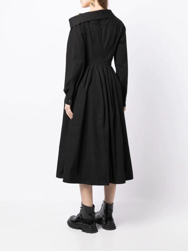 Alexander McQueen  drop shoulder midi dress - Image 4