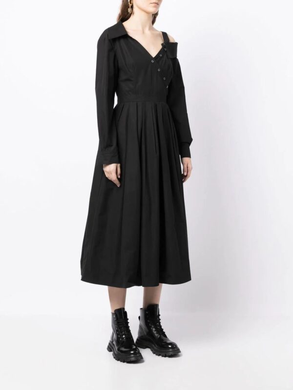 Alexander McQueen  drop shoulder midi dress - Image 3