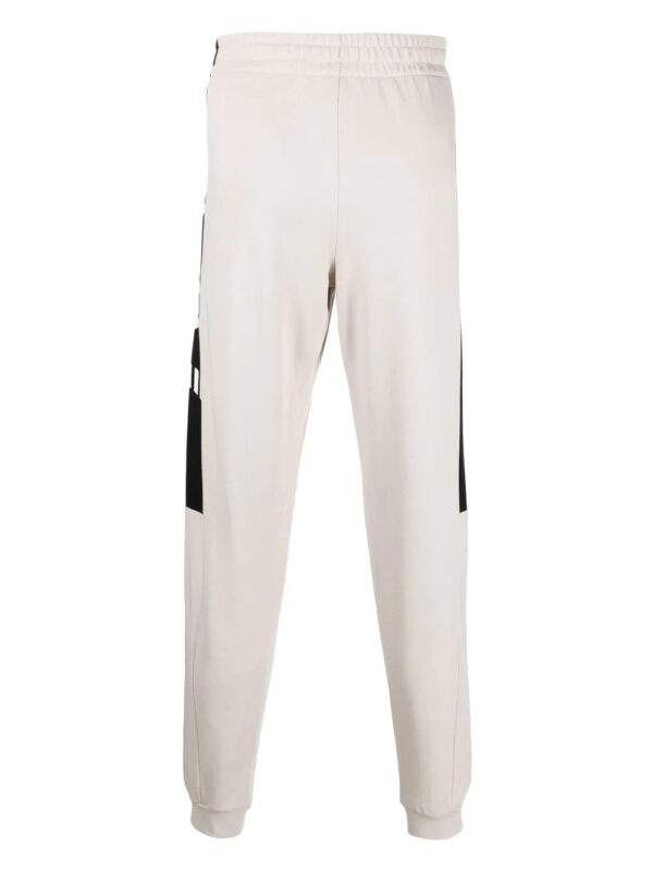 Ea7 Emporio Armani  panelled tapered track pants - Image 2