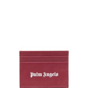 Palm Angels  Gothic logo-print cardholder