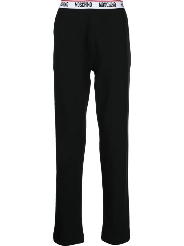 Moschino  logo-waistband track pants