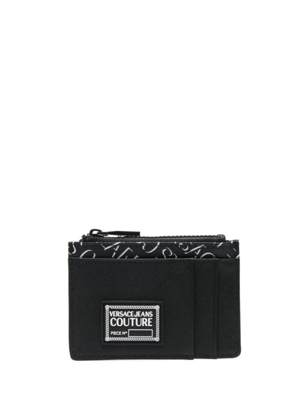 Versace Jeans Couture  logo-print zipped wallet