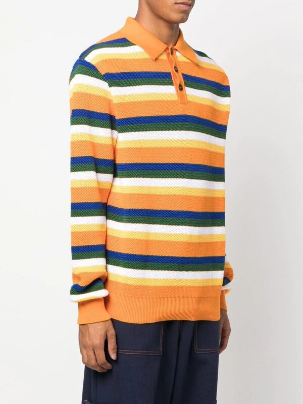 Dsquared2  horizontal-stripe polo shirt - Image 3