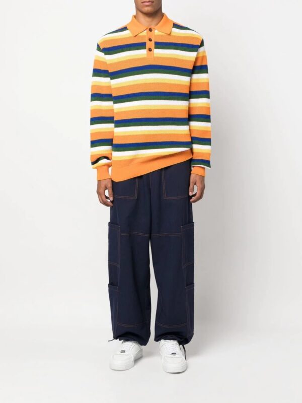 Dsquared2  horizontal-stripe polo shirt - Image 2