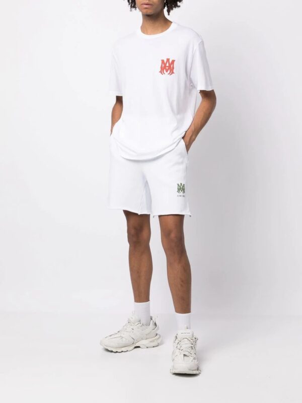 Amiri logo crew-neck T-shirt - Image 2