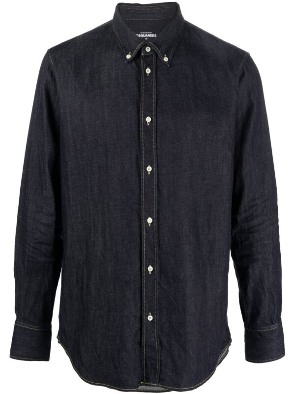 Dsquared2  button-up denim shirt