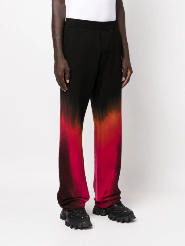 Dsquared2  tie-dye straight-leg sweatpants - Image 3