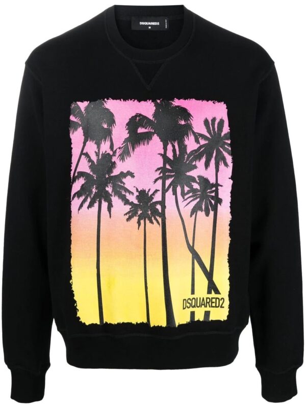 Dsquared2  graphic-print logo sweatshirt