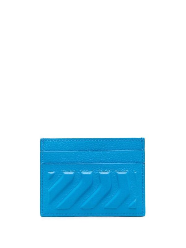 Balenciaga  logo-print leather cardholder - Image 2