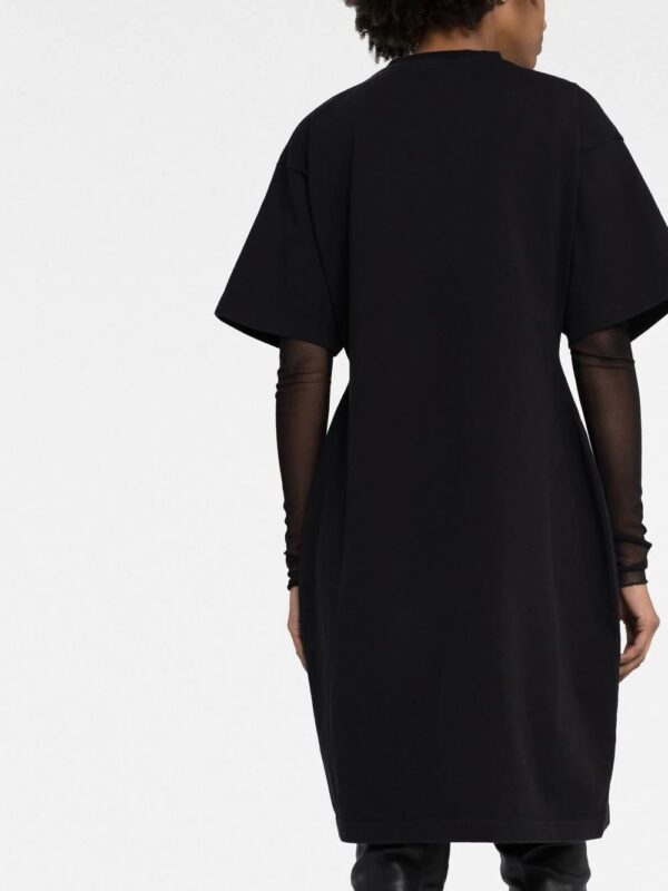 Balenciaga  Hourglass cotton T-shirt dress - Image 3