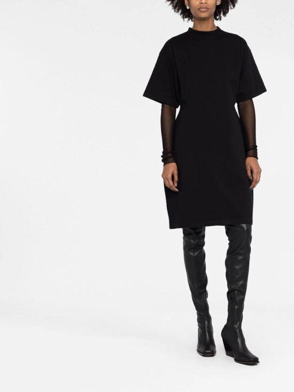 Balenciaga  Hourglass cotton T-shirt dress - Image 2