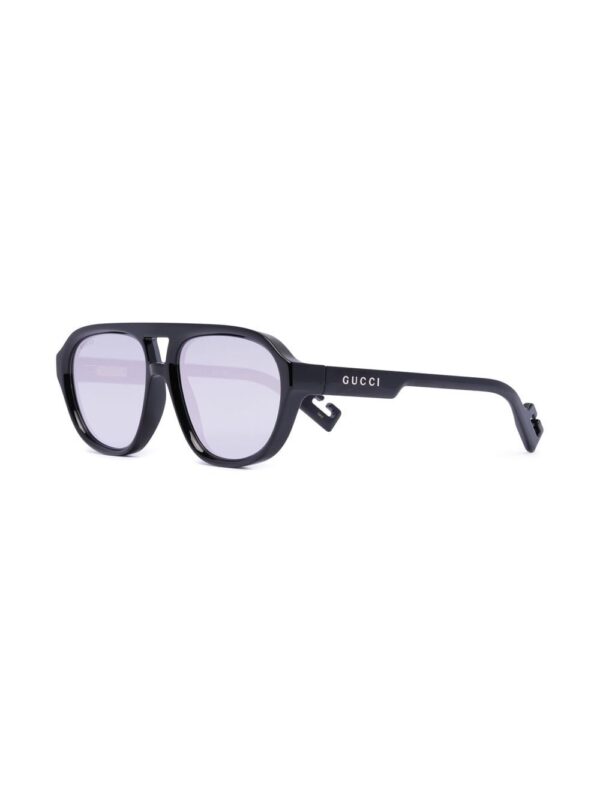 Gucci Eyewear Mountain Injection pilot-sunglasses - Image 2