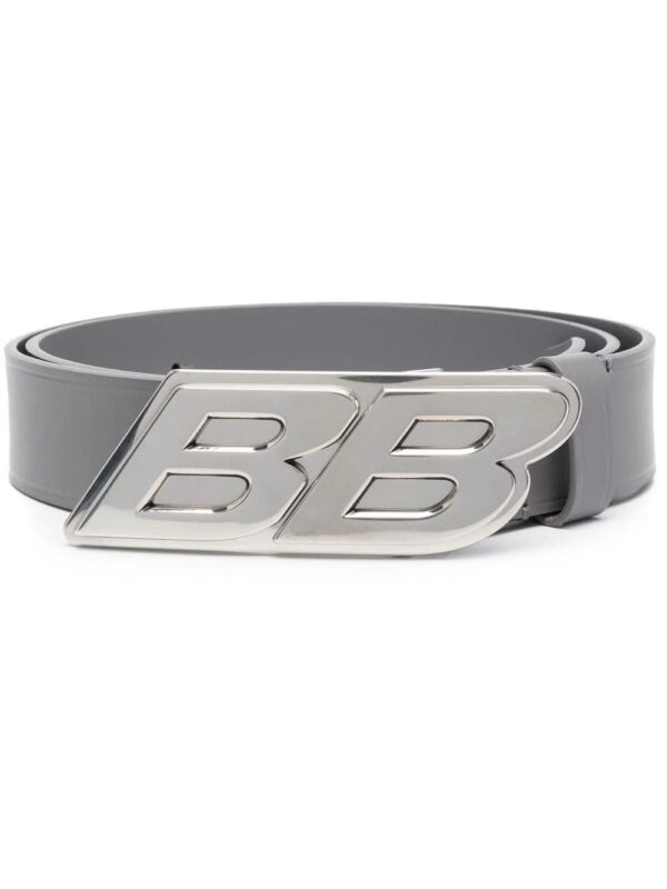Balenciaga  Moto Logo belt