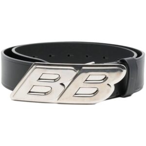 Balenciaga  Moto Logo belt