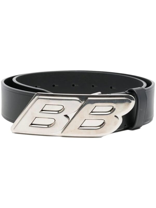 Balenciaga  Moto Logo belt