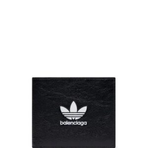 Balenciaga  x Adidas trefoil-print folded wallet