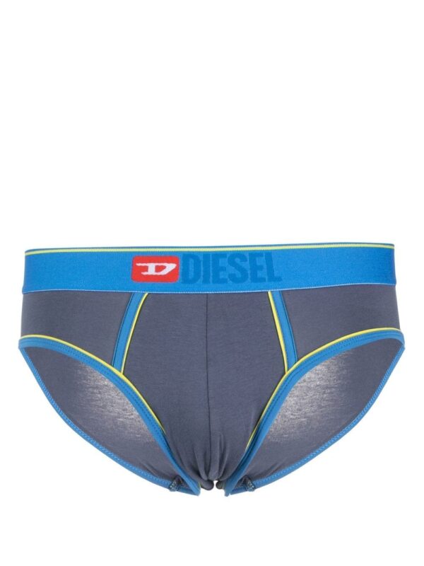 Diesel  logo-waistband briefs