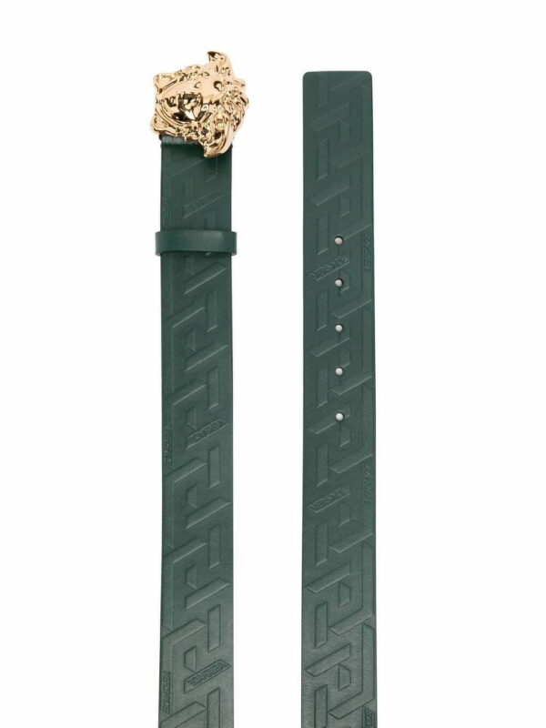 Versace Medusa logo leather belt - Image 2