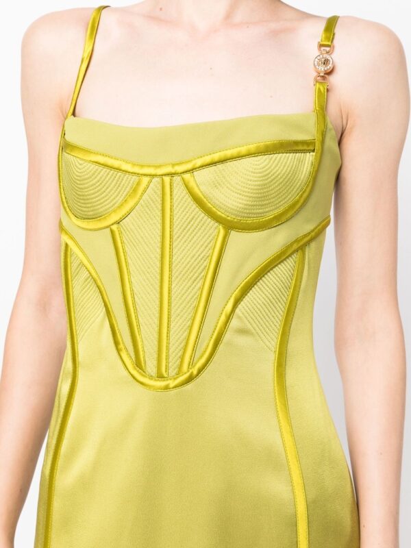 Versace  Medusa corset midi dress - Image 4