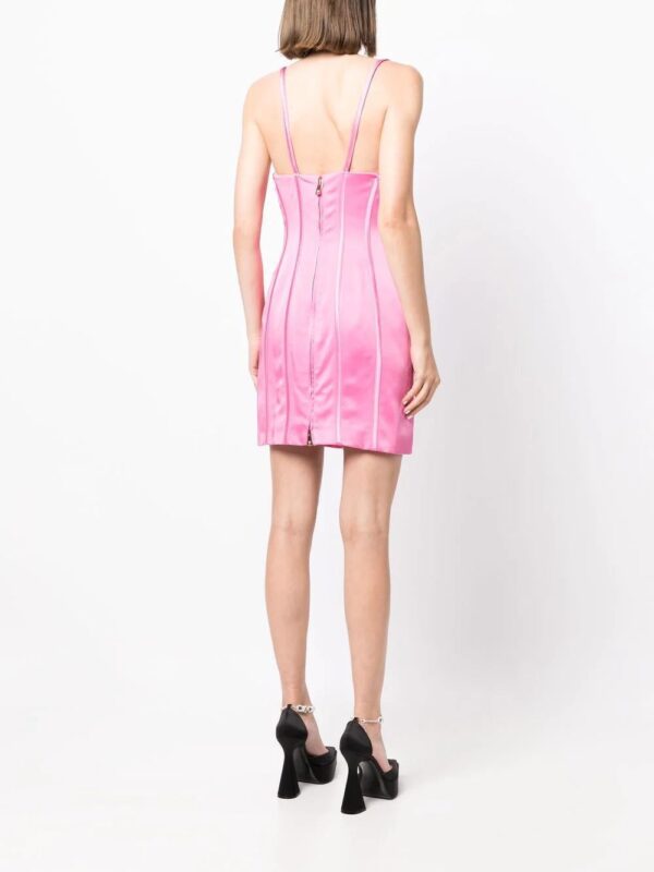 Versace  Medusa corset mini dress - Image 4