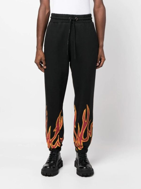 Palm Angels  flame-detail track pants - Image 3