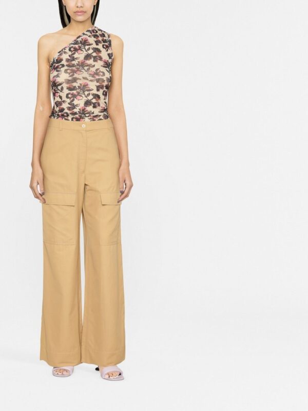 Stella McCartney  wide-leg flap-pocket trousers - Image 2
