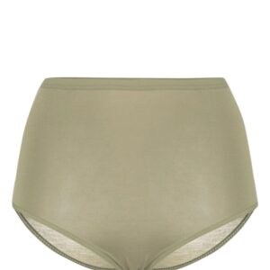 Baserange  high-waisted semi-sheer briefs
