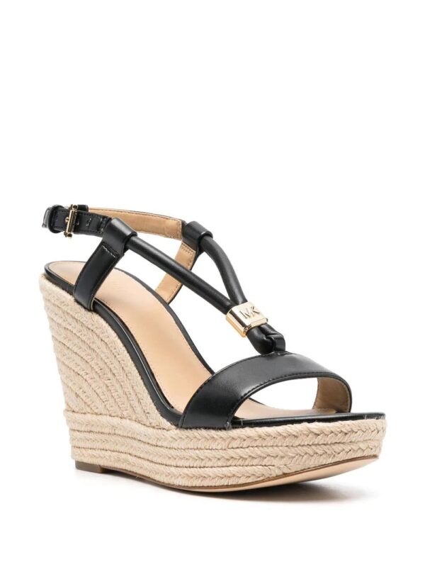 Michael Michael Kors  platform raffia sandals - Image 2