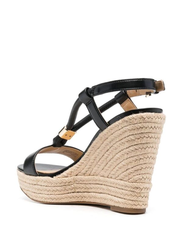 Michael Michael Kors  platform raffia sandals - Image 3