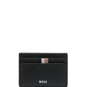 BOSS  money-clip leather cardholder