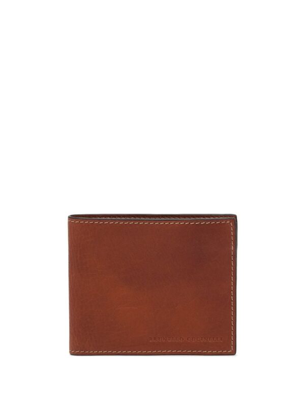 Brunello Cucinelli Core bi-fold leather wallet