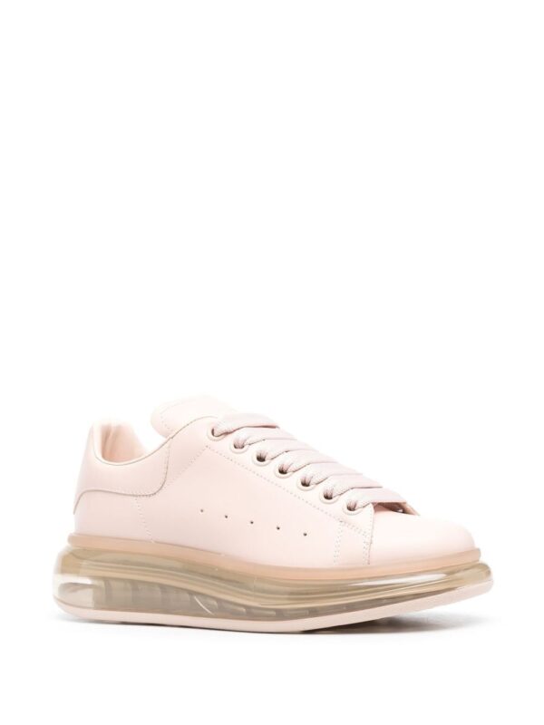 Alexander McQueen leather chunky-sole sneakers - Image 2