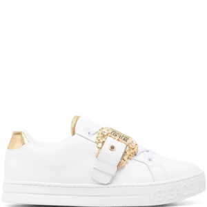 Versace Baroque-buckle low-top sneakers