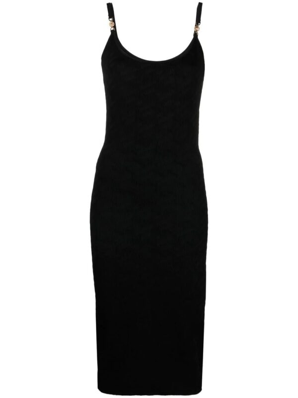 Versace  La Greca jacquard pencil dress