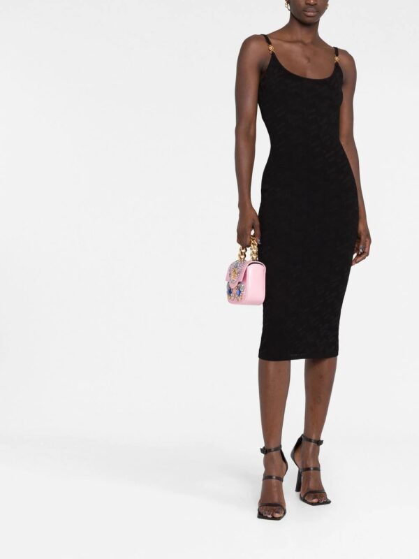 Versace  La Greca jacquard pencil dress - Image 2