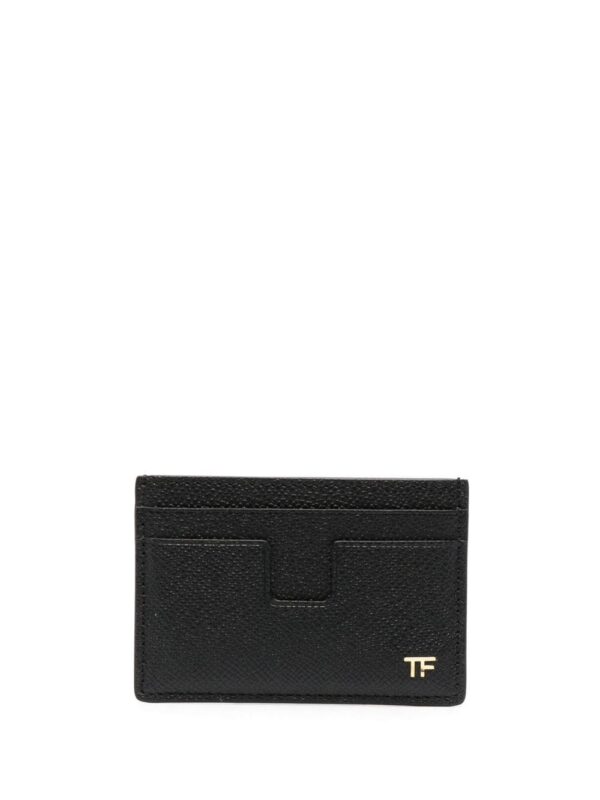 TOM FORD  small grained texture leather cardholder
