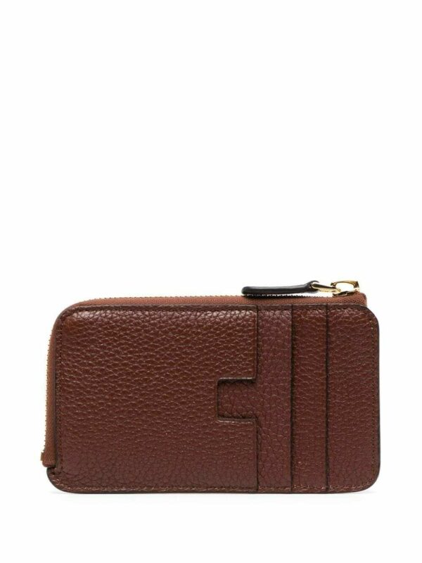 TOM FORD  soft-grain leather zip wallet - Image 2