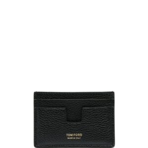 TOM FORD  logo-print leather cardholder