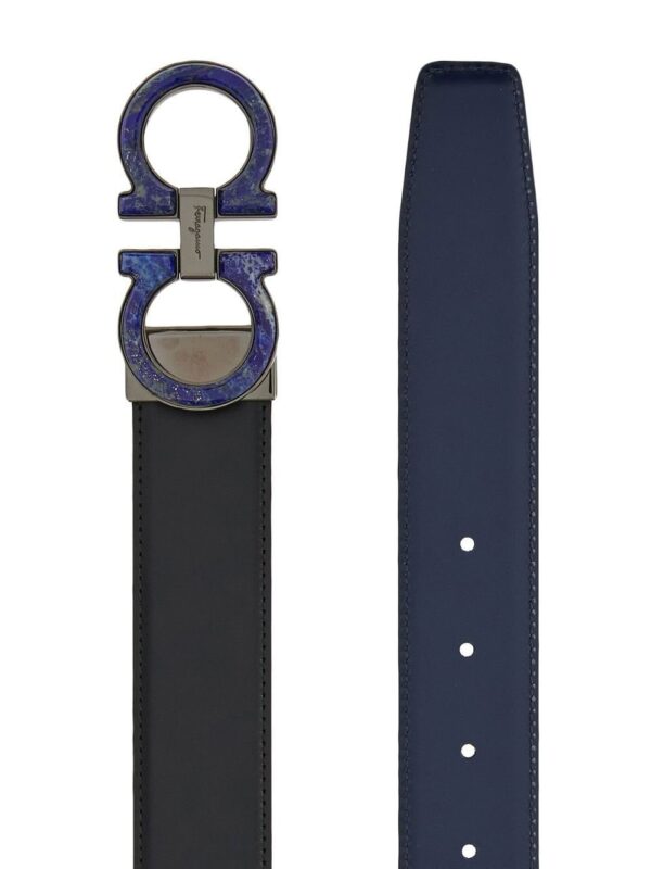 Ferragamo Gancini reversible leather belt - Image 2