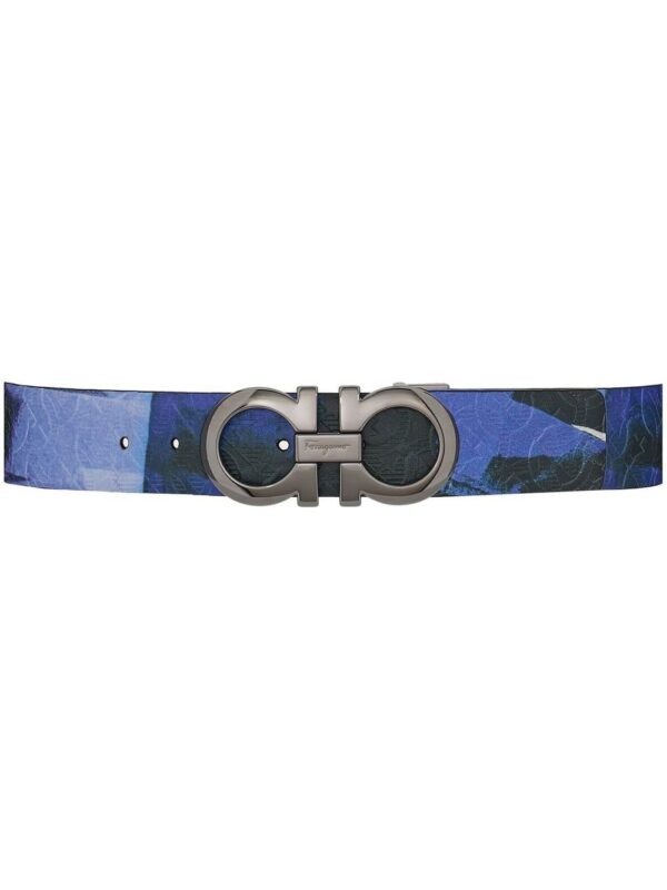 Ferragamo reversible and adjustable Gancini belt