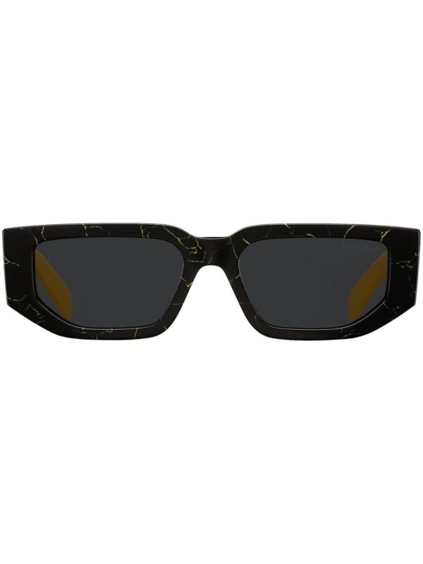 Prada Eyewear Symbole colour-block rectangle sunglasses