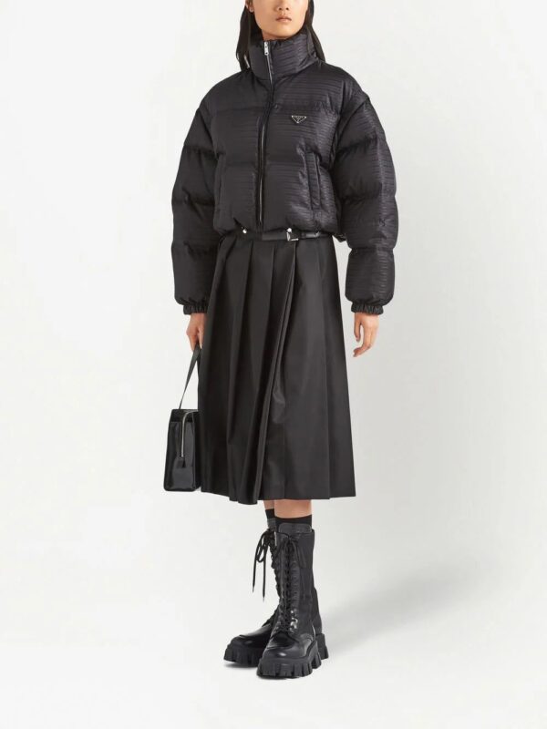 Prada  Re-Nylon cropped down jacket - Image 2
