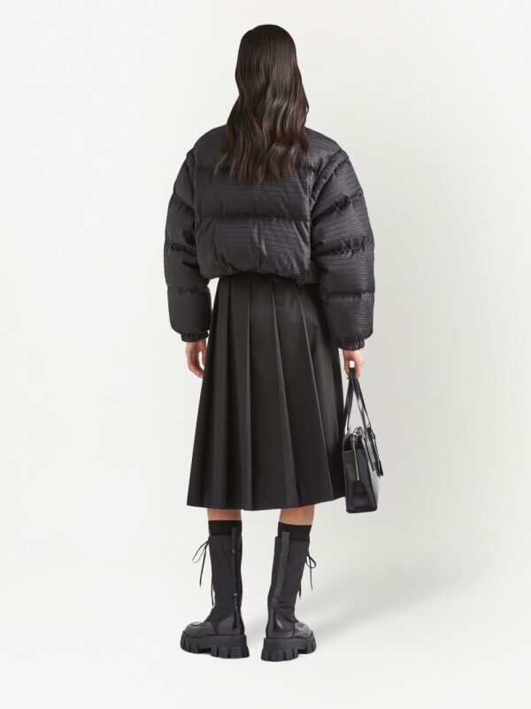 Prada  Re-Nylon cropped down jacket - Image 4