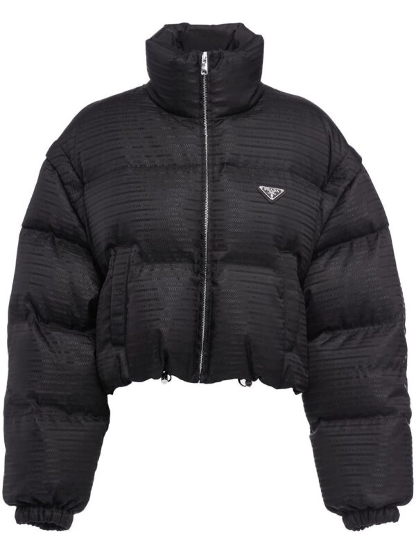 Prada  Re-Nylon cropped down jacket