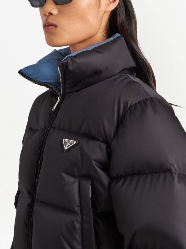 Prada  Re-Nylon cropped down jacket - Image 4